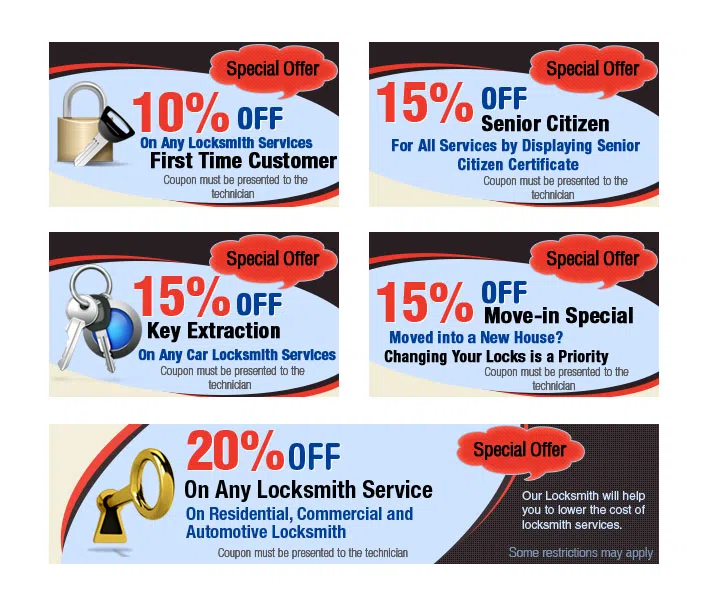 Bartlett IL Locksmith Store Bartlett, IL 630-385-0627 - coupon2-set-five